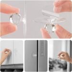 Anubhav Janni Diamond Hooks Sticker Crystal Hook Drawer Handle Push Pull Helper Self Adhesive Wall for Hanging Home Kitchen Bathroom Key Frame Holders Shaped Strong Sticky Heavy Duty (pack of 20) - Image 9