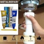 Anubhav Janni Metal Repair Tube (A+B) Heavy Duty Adhesive | Industrial Strength Bonding Glue Waterproof Heat Resistant Instant Crack Hole Leak Mending Cold Weld Paste Gel Ab (pack of 1) - Image 5