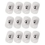 Anubhav Janni Furniture Wheels Self Adhesive Mini Swivel Casters Universal at The Bottom of Storage Box Caster Degree Rotation Pulley for Various Boxes Self-Adhesive Sticky (pack of 4) - Image 2
