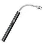 Anubhav Janni USB Gas Lighter Electric Rechargeable Plasma Flameless Windproof 360° Flexible Neck Arc for Kitchen Barbecue Candles Stove Fireworks Pooja Tech Upgraded Saftey (pack of 1)