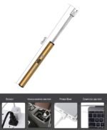 Anubhav Janni USB Gas Lighter Electric Rechargeable Plasma Flameless Windproof 360° Flexible Neck Arc for Kitchen Barbecue Candles Stove Fireworks Pooja Tech Upgraded Saftey (pack of 1) - Image 6
