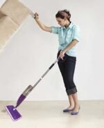 Anubhav Janni Spray Mop Set – Microfiber Floor Cleaner with Removable Washable Pad and Built-in Water Healthy Cleaning Integrated Mechanism for Stainless Steel Handle 360 (pack of 1) - Image 2
