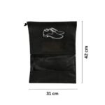 Anubhav Janni Shoe Bag for Travel Storage Organizer Women Men Dustproof Bags Pouches Cover with Transparent Window Travelling Shoe Shoes and Essentials or Accessories Shoe Pouch Gym (pack of 10) - Image 2