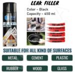 Anubhav Janni Black Spray Leak Proof Waterproof Spray for Roof Repair - Rubber Paint Sealant Waterproofing and Filling Leak Sealer Leakage Filling Water Filler Spray Proof (pack of 1) - Image 9