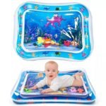Anubhav Janni Baby Water Play Mat Toys Inflatable Tummy Time Leakproof Mat Fun Activity Center Indoor and Outdoor for Random Design Baby Leak Proof Babies Toddlers (pack of 1)