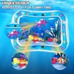 Anubhav Janni Baby Water Play Mat Toys Inflatable Tummy Time Leakproof Mat Fun Activity Center Indoor and Outdoor for Random Design Baby Leak Proof Babies Toddlers (pack of 1) - Image 4