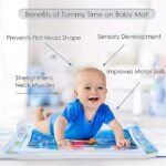 Anubhav Janni Baby Water Play Mat Toys Inflatable Tummy Time Leakproof Mat Fun Activity Center Indoor and Outdoor for Random Design Baby Leak Proof Babies Toddlers (pack of 1) - Image 6