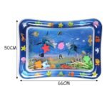 Anubhav Janni Baby Water Play Mat Toys Inflatable Tummy Time Leakproof Mat Fun Activity Center Indoor and Outdoor for Random Design Baby Leak Proof Babies Toddlers (pack of 1) - Image 9