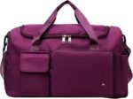 Anubhav Janni 6 Pocket Bag Lightweight Travel Sport Gym Duffle with Shoe Compartment Spacious Storage Portable and Durable Multiple Waterproof for Men Women's use Carry Luggage (pack of 1)