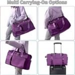 Anubhav Janni 6 Pocket Bag Lightweight Travel Sport Gym Duffle with Shoe Compartment Spacious Storage Portable and Durable Multiple Waterproof for Men Women's use Carry Luggage (pack of 1) - Image 2