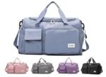 Anubhav Janni 6 Pocket Bag Lightweight Travel Sport Gym Duffle with Shoe Compartment Spacious Storage Portable and Durable Multiple Waterproof for Men Women's use Carry Luggage (pack of 1) - Image 4