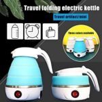Anubhav Janni Folding Electric Kettle Fast Boiling Beautiful Design Collapsible Portable 600Ml Boil Dry Protection 100-240V Food Grade Silicone Foldable 600ml (pack of 1) - Image 5