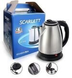Anubhav Janni Scarlet Electric Kettle 2 Litre Design For Hot Water Fast Boiling Tea Cordless Instant Machine Drinking Heater for boiling Liter Multipurpose Coffee (pack of 1)
