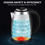Anubhav Janni Scarlet Electric Kettle 2 Litre Design For Hot Water Fast Boiling Tea Cordless Instant Machine Drinking Heater for boiling Liter Multipurpose Coffee (pack of 1) - Image 7