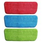 Anubhav Janni Microfiber Reusable Spray Mop Pad Dust Cleaning Head Cloth Pads for Floors Replacement Refill Heads Mops Floor Scrubbing Standard Reveal Wet Dry Home Refills Washable(pack of 1 )