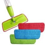 Anubhav Janni Microfiber Reusable Spray Mop Pad Dust Cleaning Head Cloth Pads for Floors Replacement Refill Heads Mops Floor Scrubbing Standard Reveal Wet Dry Home Refills Washable(pack of 1 ) - Image 3