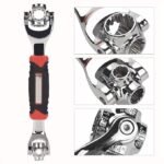 Anubhav Janni Tiger Wrench Tool 360 Rotating Swivel Head Spanner Universal Socket Spline Bolts Nuts Multi-Size Repairs Ideal Home Car Bike DIY Maintenance Tiger Multifunction Tools (pack of 1 ) - Image 2