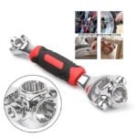 Anubhav Janni Tiger Wrench Tool 360 Rotating Swivel Head Spanner Universal Socket Spline Bolts Nuts Multi-Size Repairs Ideal Home Car Bike DIY Maintenance Tiger Multifunction Tools (pack of 1 ) - Image 4