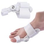 Anubhav Janni Toe Corrector for Women Men Orthopedic Toe Straightener Splint with Fracture Support and Pain Relief Adjustable Design Right Left Foot Alignment Bunion Pad With Support (pack of 1)
