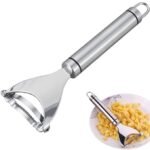Anubhav Janni Stainless Steel Corn Peeler – Magic Cob Stripper Tool Removes Kernels in Seconds Sharp Blade Ergonomic Handle Easy to Clean Durable Kitchen Gadget for Sweet Stainless (pack of 1)