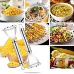 Anubhav Janni Stainless Steel Corn Peeler – Magic Cob Stripper Tool Removes Kernels in Seconds Sharp Blade Ergonomic Handle Easy to Clean Durable Kitchen Gadget for Sweet Stainless (pack of 1) - Image 7
