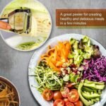 Anubhav Janni 3 in 1 Vegetable Peeler Multi-Functional Fruit Shredder Slicer Double Planing Cutter Potato Cucumber Carrot Melon Grater for Fruits Vegetables Multi Purpose Kitchen (pack of 1) - Image 5
