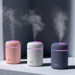 Anubhav Janni H2O Humidifier Room Moisture Aroma Diffuser Home Mist Maker Cool Humidifier Office Car Colorful Home Office Rooms Portable Therapy Moisture With Light Room Bedroom (Pack Of 1 Pcs) - Image 2
