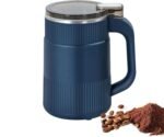 Anubhav Janni Handle Coffee Grinder Electric Multifunctional Grinding Machine Steel Blade Transparent Lid Stainless Mini Mixer Portable Spices Masala Nuts Grains Home Kitchen (Pack Of 1 Pcs)