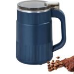 Anubhav Janni Handle Coffee Grinder Electric Multifunctional Grinding Machine Steel Blade Transparent Lid Stainless Mini Mixer Portable Spices Masala Nuts Grains Home Kitchen (Pack Of 1 Pcs)