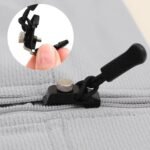Anubhav Janni Zipper Repair Kit Instant Kit Universal Slider Replacement Luggage Backpack Wallets Suitcases Tents Jackets Skirts Jeans Repair Clothes Jacket Backpacks Black Luggage (Set Of 10) - Image 2