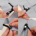 Anubhav Janni Zipper Repair Kit Instant Kit Universal Slider Replacement Luggage Backpack Wallets Suitcases Tents Jackets Skirts Jeans Repair Clothes Jacket Backpacks Black Luggage (Set Of 10) - Image 5
