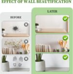 Anubhav Janni Wall Paint Roller Repair Household Supply Cleaning Tool Water Based Latex Renovation Cracks Solution Latex Rolling Bathroom Kitchen Living Room Toilet Bedroom (Pack Of 1 Pcs) - Image 3