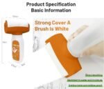 Anubhav Janni Wall Paint Roller Repair Household Supply Cleaning Tool Water Based Latex Renovation Cracks Solution Latex Rolling Bathroom Kitchen Living Room Toilet Bedroom (Pack Of 1 Pcs) - Image 4