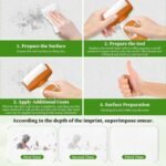 Anubhav Janni Wall Paint Roller Repair Household Supply Cleaning Tool Water Based Latex Renovation Cracks Solution Latex Rolling Bathroom Kitchen Living Room Toilet Bedroom (Pack Of 1 Pcs) - Image 5