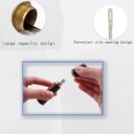 Anubhav Janni Needles Set Self Threading Self Threading Quilting Needle Wooden Case and Sewing Durable Easy Storage Long Hand Sewing Embroidery Tool Crafts Hashtag Large Eye Blunt (Set Of 30) - Image 8