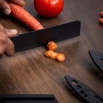 Anubhav Janni Knife Set Black Harditli Professional Kitchen Covers High Carbon Stainless Steel Meat Ergonomic Home Hotel Restaurant Cove Cutting Knifes Chopping Vegetables Fruits (Set Of 3) - Image 6
