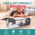 Anubhav Janni Mouse Traps Box Rat Trap Cage For House Garden Patio Humane Enlarged No Kill Reusable Catch Rodent Mice Pets Steel Reinforced Mice Home Warehouse House (Pack Of 1 Pcs) - Image 6