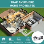 Anubhav Janni Mouse Traps Box Rat Trap Cage For House Garden Patio Humane Enlarged No Kill Reusable Catch Rodent Mice Pets Steel Reinforced Mice Home Warehouse House (Pack Of 1 Pcs) - Image 8