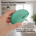 Anubhav Janni Silicone Earphone Organize Headphone Organizer Case Mini Cable Storage Pouch Portable Carrying Cables Keys Coins Travel Soft Reusable Case Box Earbuds Lipstick (Set Of 2) - Image 6