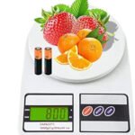 Anubhav Janni SF-400 Digital Kitchen Weighing Scale | 10Kg x 1g Precision Food with LCD Display for Cooking Baking Meal Prep Healthy Diet Compact Electronic Weight Machine Home Use (pack of 1)
