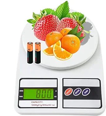 Anubhav Janni SF-400 Digital Kitchen Weighing Scale | 10Kg x 1g Precision Food with LCD Display for Cooking Baking Meal Prep Healthy Diet Compact Electronic Weight Machine Home Use (pack of 1) Anubhav Janni SF-400 Digital Kitchen Weighing Scale | 10Kg x 1g Precision Food with LCD Display for Cooking Baking Meal Prep Healthy Diet Compact Electronic Weight Machine Home Use (pack of 1) - Image 1