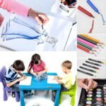 Anubhav Janni Art Set Color Box Colour Kit for Kids Complete Stationery Items And Pencil In Portable Case Creative Birthday Gift Kids Girls Age Markers Water Colors Brush Pencils (Set Of 150) - Image 2