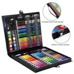 Anubhav Janni Art Set Color Box Colour Kit for Kids Complete Stationery Items And Pencil In Portable Case Creative Birthday Gift Kids Girls Age Markers Water Colors Brush Pencils (Set Of 150) - Image 4