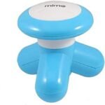 Anubhav Janni Mimo Massager Battery Powered Portable Compact Mini Full Body Vibration For Massager With Charger Blue Acupressure Electric Slimming Pain Relief USB Port (Pack Of 1 Pcs)