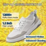 Anubhav Janni Big Shoes Washing Bag Yellow Shoe Machine Bag Laundry Pouch Washer And Dryer Reusable Delicates Deep Cleaning Washable Organizer Bags Sneaker Bags Cleaner Zipper (Pack Of 1 Pcs) - Image 3