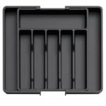 Anubhav Janni Kitchen Drawer Organizer Cooking Utensil Organizer Flatware Spatula Holder Tools Gadgets Storage Divider Knives Organization Drawer Tray Kitchen Tray Cutlery Holder (Pack Of 1 Pcs)