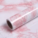 Anubhav Janni Pink Foil Self Adhesive Wallpaper Waterproof Old Furniture Vinyl Stickers Wooden Door Wardrobe Desktop  Wall Papers Kitchen Countertops Bathroom Home Cabinets (Pack Of 1 Pcs)