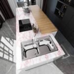 Anubhav Janni Pink Foil Self Adhesive Wallpaper Waterproof Old Furniture Vinyl Stickers Wooden Door Wardrobe Desktop  Wall Papers Kitchen Countertops Bathroom Home Cabinets (Pack Of 1 Pcs) - Image 2