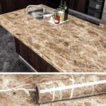 Anubhav Janni Light Brown Foil Self Adhesive Wallpaper Waterproof Old Furniture Vinyl Stickers Wooden Door Wardrobe Desktop  Wall Papers Kitchen Countertops Bathroom Home Cabinets (Pack Of 1 Pcs) - Image 3