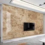 Anubhav Janni Light Brown Foil Self Adhesive Wallpaper Waterproof Old Furniture Vinyl Stickers Wooden Door Wardrobe Desktop  Wall Papers Kitchen Countertops Bathroom Home Cabinets (Pack Of 1 Pcs) - Image 5